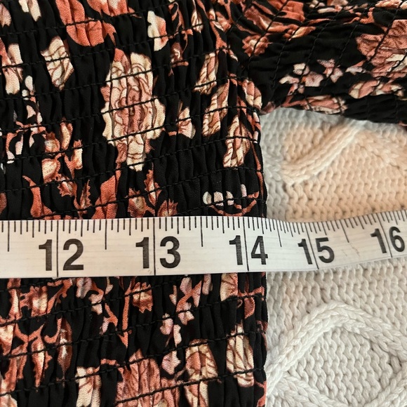 New! Francesca’s Mi Ami Floral Off-Shoulder Maxi Dress women’s size small - Picture 2 of 16